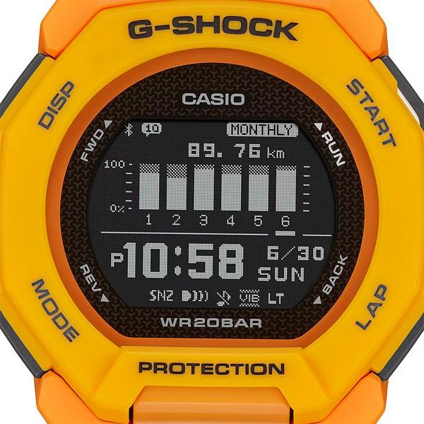 Imagem de Relógio Casio G-Shock G-Squad Sports GBD-300-9DR Contador de Passos Bluetooth