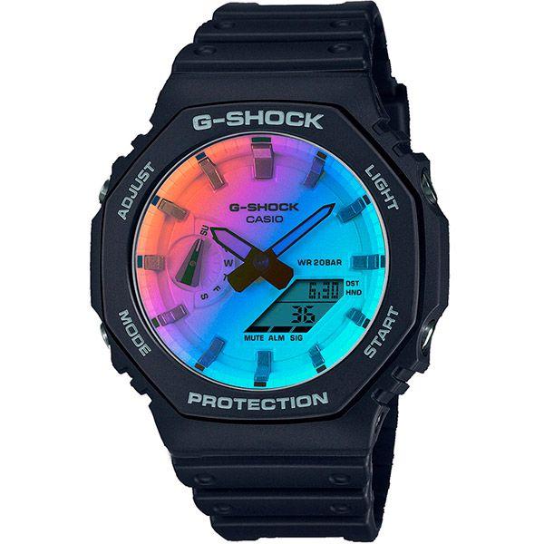 Imagem de Relógio Casio G-Shock GA-2100SR-1ADR Carbon Iridescent Color Rainbow