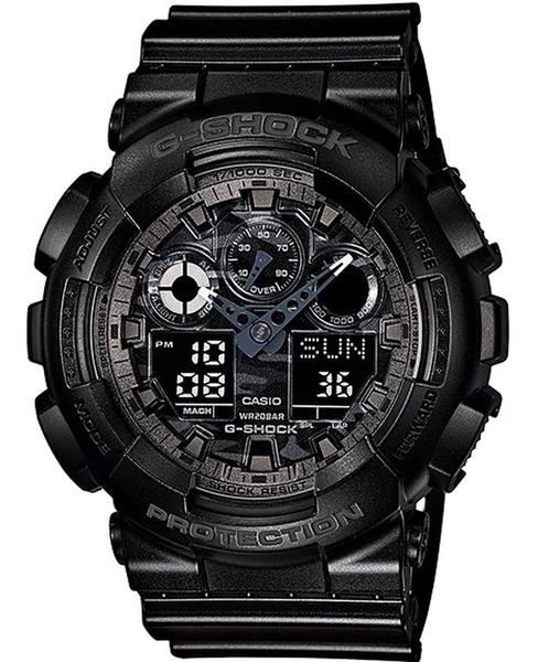 Imagem de Relógio Casio G-Shock Masculino Anadigi Preto GA100CF 1ADR