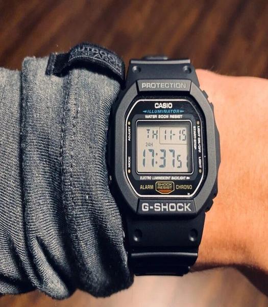 Imagem de Relógio Casio G-shock Preto - Masculino - DW-5600E-1VDF