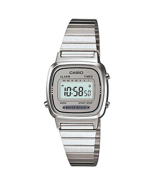 Imagem de Relógio Casio La670Wa-7Df Vintage Collection Prata Digital