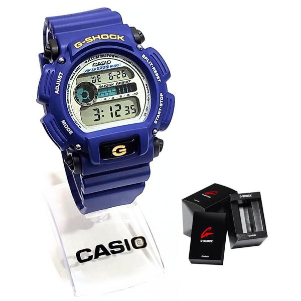 Imagem de Relógio Casio Masculino Digital Azul G-Shock DW-9052-2VDR