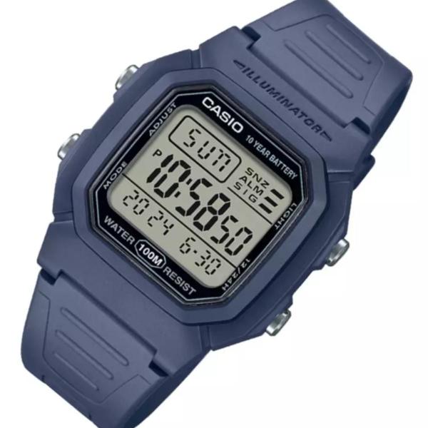 Imagem de Relógio casio masculino digital azul marinho w-800h-2avdf