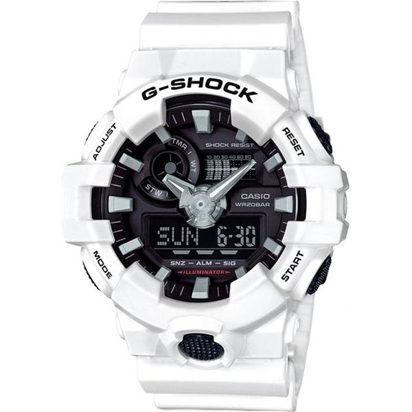 Imagem de Relógio casio masculino g-shock branco ga-700-7adr