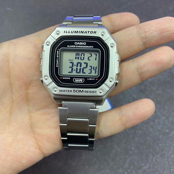 Imagem de Relógio casio masculino illuminator w-218hd-1avdf