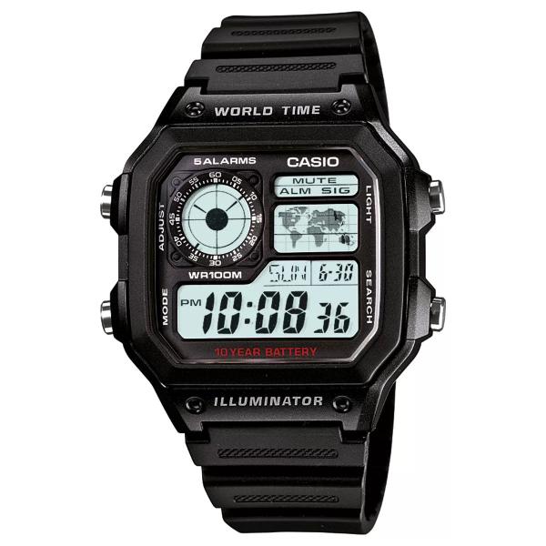 Imagem de Relógio Casio Masculino Standard AE-1200WH-1AVDF