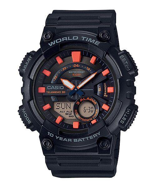 Imagem de Relógio casio masculino standard aeq-110w-1a2vdf