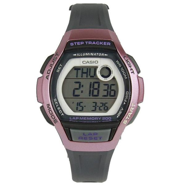 Imagem de Relógio Casio Standard LWS-2000H-4AVDF Preto/Laranja