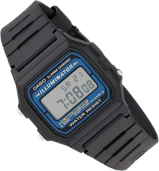 Imagem de Relógio Casio Standard Unissex F-105W-1ADF F105W com Alarme