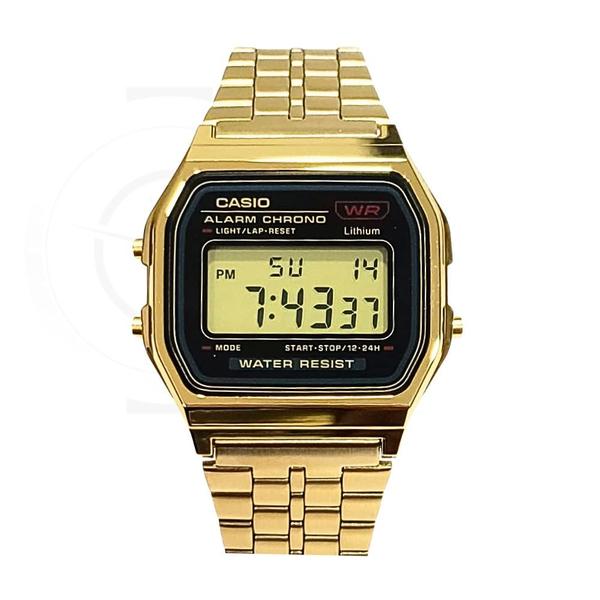 Imagem de Relógio Casio Unissex Digital Vintage Dourado A159WGEA-1DF