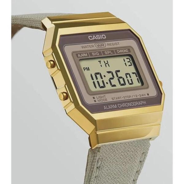 Imagem de Relógio Casio Vintage Feminino Pulseira Nylon A700Wegl-7Aef