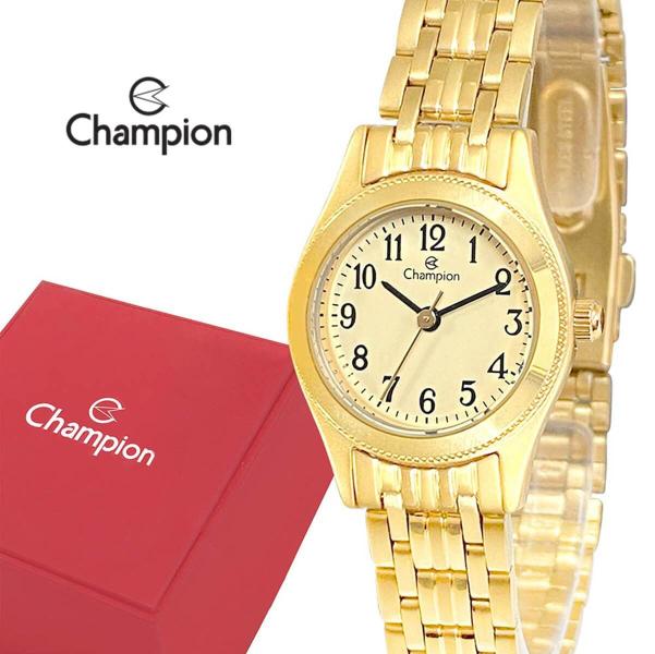 Imagem de Relógio Champion Feminino Dourado Minimalista CH27238G