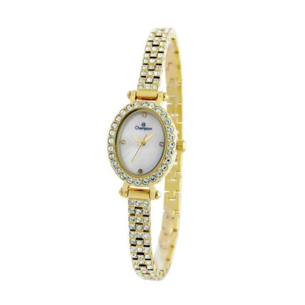 Imagem de Relógio Champion Feminino Ref: Cf24822h Oval Bracelete Dourado