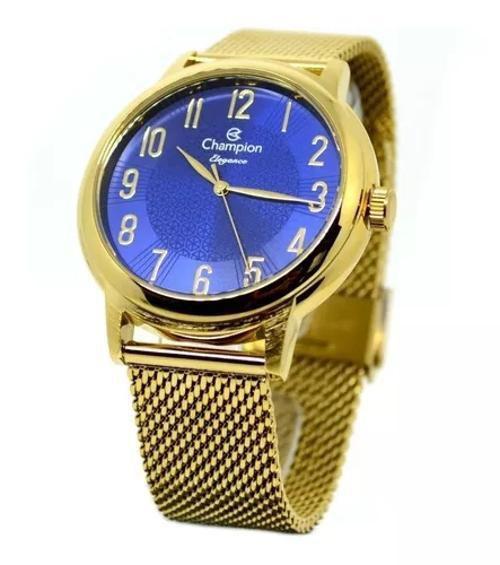 Imagem de Relógio Champion Feminino S-Line Cn21014A Dourado Fundo ul