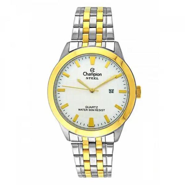 Imagem de Relogio Champion Feminino Steel Prata e Dourado CA21302B COD 8298