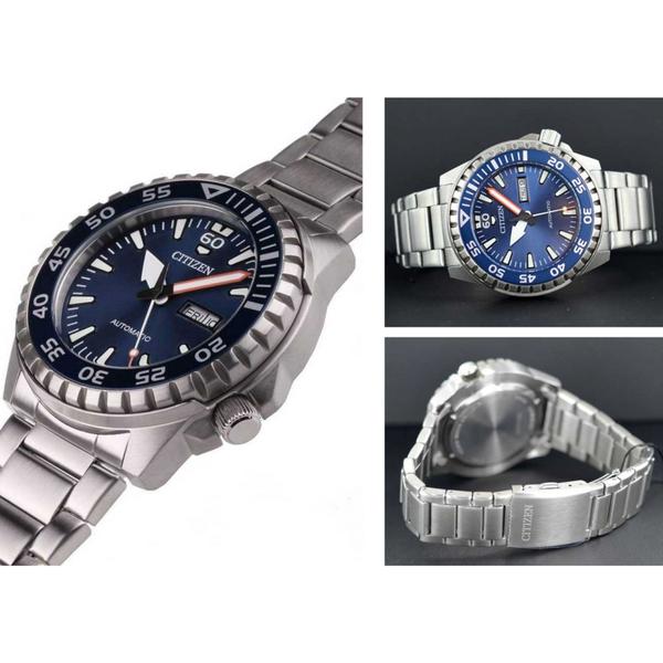 Imagem de Relógio Citizen Automático Masculino Original Marine Sports TZ31203F / NH8389-88L