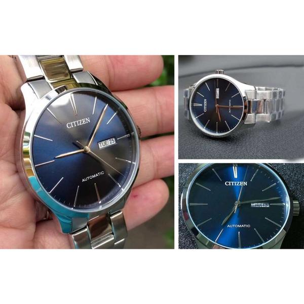 Imagem de Relógio Citizen Automático Masculino Pulseira Aço Inox Social TZ20788F