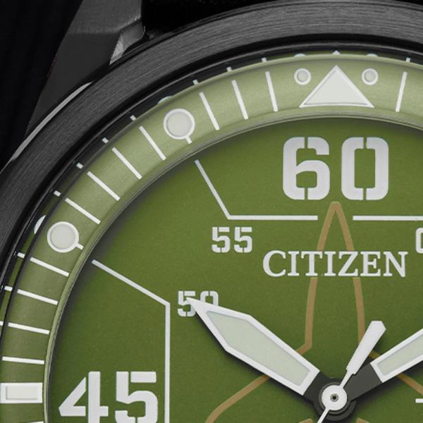 Imagem de Relógio Citizen Eco-drive Avion Sport Green Aw1735-03x