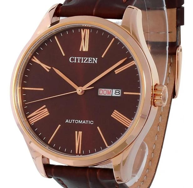 Imagem de Relógio Citizen Masculino Automatico Tz20804R Rose Vinho