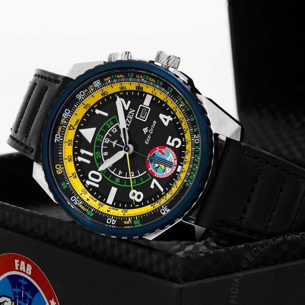 Imagem de Relógio Citizen Masculino Eco-Drive Esquadrilha da Fumaça BJ7139-10E