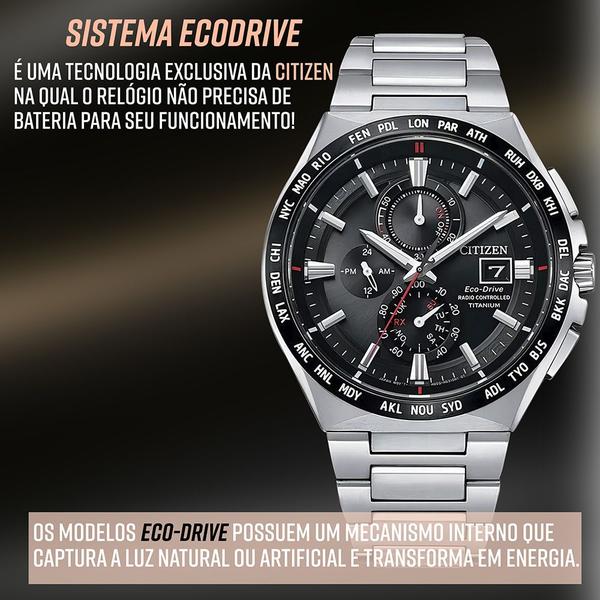 Imagem de Relógio Citizen Promaster Titanium Eco-Drive Masculino Prata