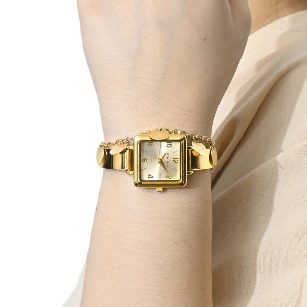 Relógio Condor de Pulso Moderno Feminino Original Dourado Imagem de Relógio Condor de Pulso Moderno Feminino Original Dourado