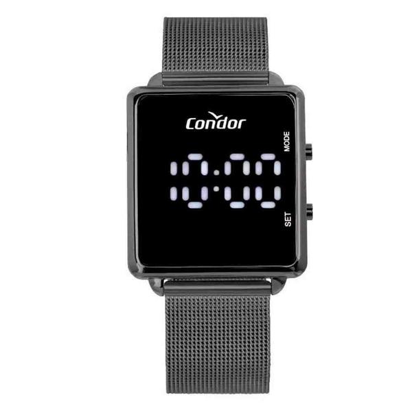 Imagem de Relógio Condor Feminino Digital Led Grafite Comd1202Aj/4F