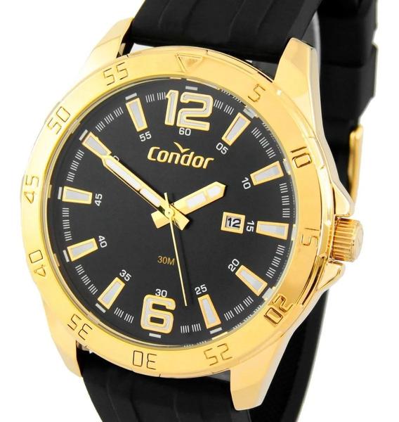 Imagem de Relógio condor masculino dourado copc323hab/k5p