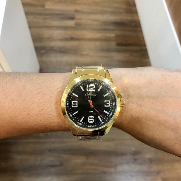 Imagem de Relógio Condor Masculino Sport Racer Dourado CO2035MXF/4P