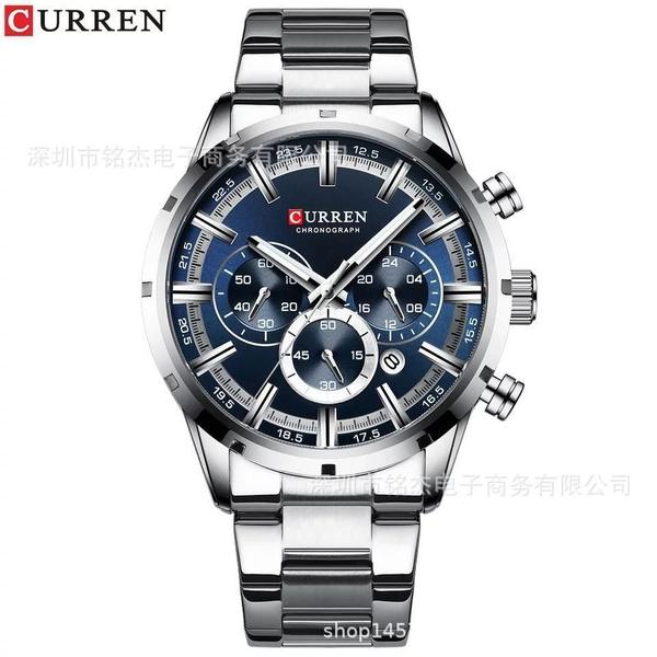 Relógio Curren 8355 Quartzo Masculino Cronógrafo Imagem de Relógio Curren 8355 Quartzo Masculino Cronógrafo