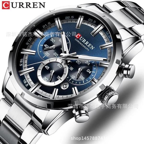Relógio Curren 8355 Quartzo Masculino Cronógrafo Imagem de Relógio Curren 8355 Quartzo Masculino Cronógrafo