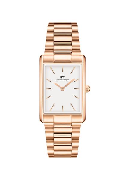 Imagem de Relógio Daniel Wellington Bound Link 32x22mm em ouro rosa feminino