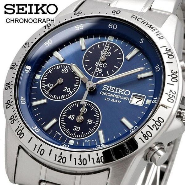 Imagem de Relógio de Aço Inoxidável Seiko Selection Sbtq071 Cronógrafo Made In Japan