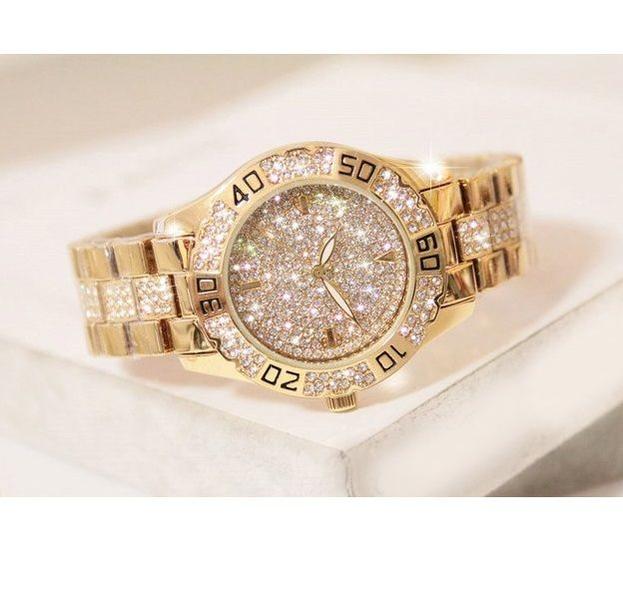 Imagem de Relógio De Luxo Feminino com Strass Austríacos Bs Bee Sister FA1368