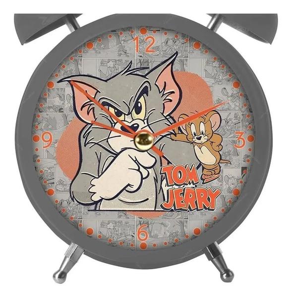 Imagem de Relógio De Mesa Despertado Tom E Jerry 28432 Btc Decor