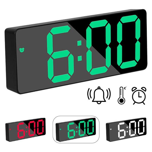 Imagem de Relógio De Mesa Digital Led Grande C/Calendário TemperaturaQ-2151BRANCO32