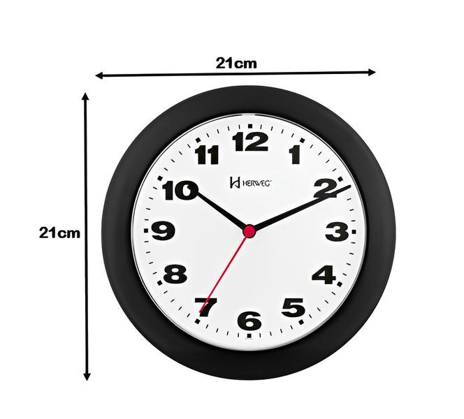 Imagem de Relogio De Parede Basico Analogico Herweg 6103