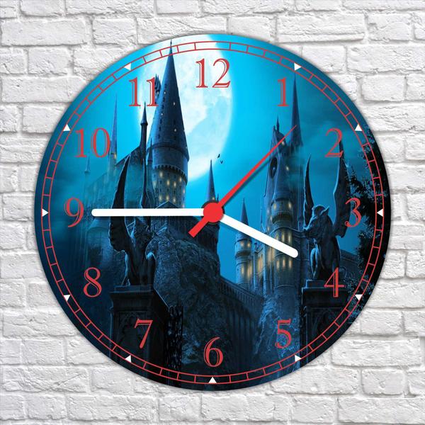 Imagem de Relógio De Parede Filme Harry Potter Hogwarts Quartz Tamanho 40 Cm RC034