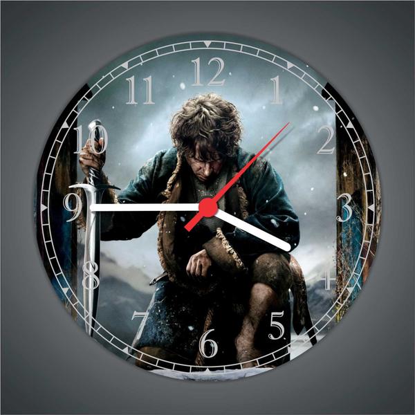 Imagem de Relógio De Parede Filme O Hobbit A Batalha dos Cinco Exércitos Quartz Tamanho 40 Cm RC030