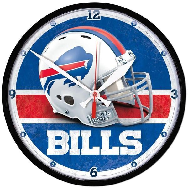 Imagem de Relógio De Parede Nfl Buffalo Bills 32Cm