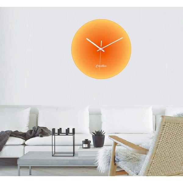 Imagem de Relógio de parede Simple Living Room Sunset Quiet à prova