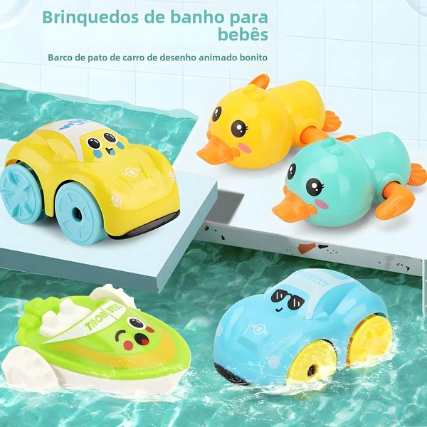 Relógio de Pato para Banho - Brinquedo Infantil para Piscina Imagem de Relógio de Pato para Banho - Brinquedo Infantil para Piscina