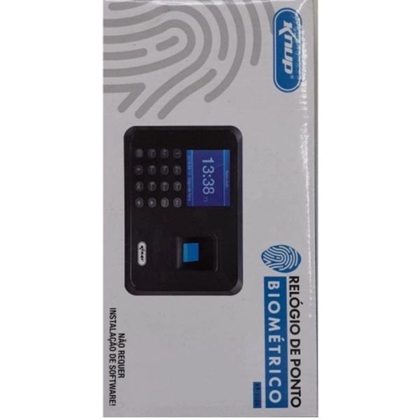 Imagem de Relógio De Ponto Biométrico Digital Control Id Eletrônico KP-1028