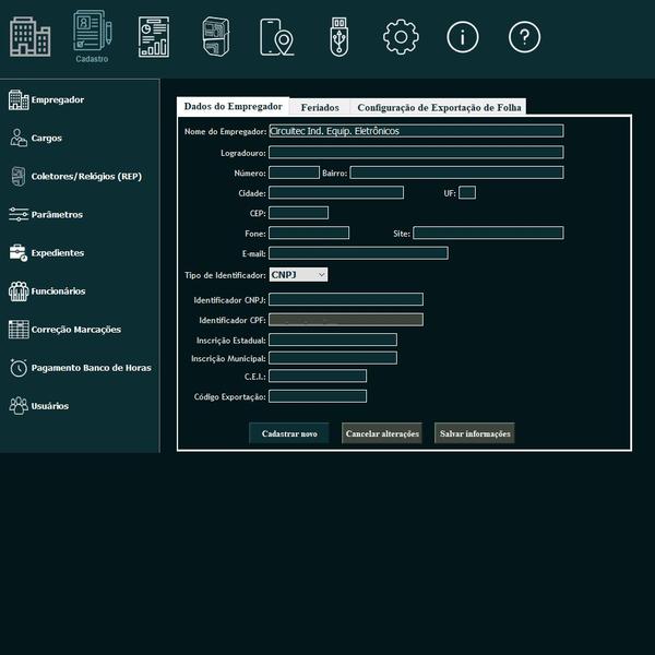 Imagem de Relógio De Ponto c/ Reconhecimento Facial Biometria e Cartão de Aproximação G4SF