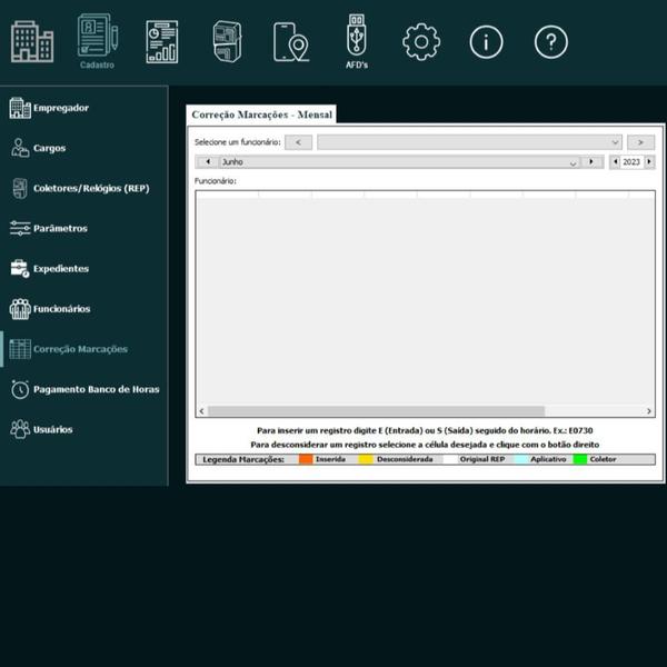 Imagem de Relógio De Ponto c/ Reconhecimento Facial Biometria e Cartão de Aproximação