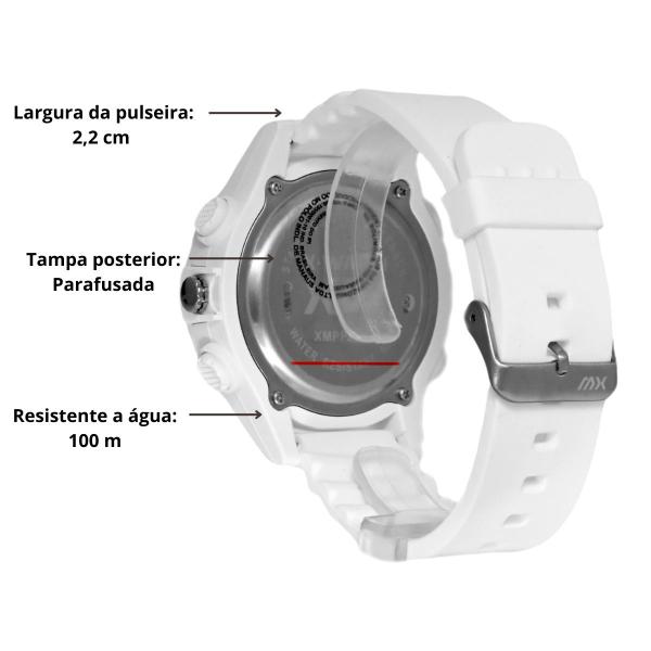 Imagem de Relogio de Pulso Anadigi X Watch Redondo Masculino Original