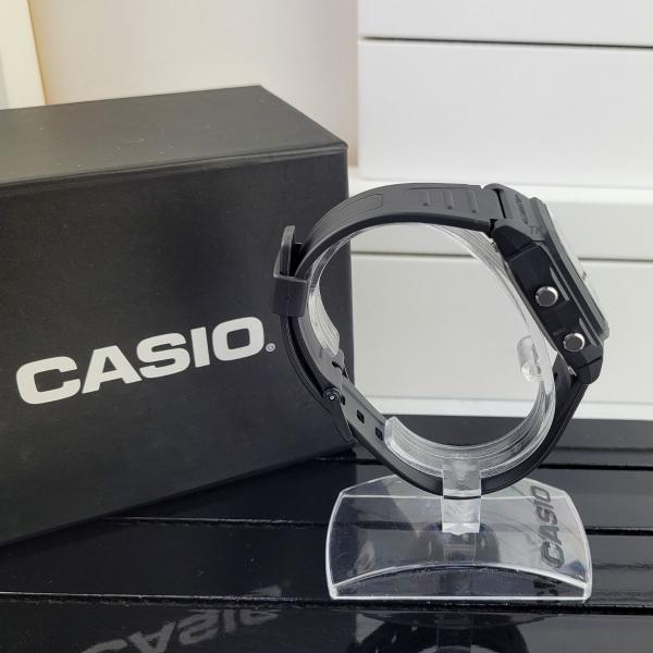 Imagem de Relógio de Pulso Casio Digital Masculino Esportivo Prova Dágua 100m Bateria de 10 Anos Preto W-800H