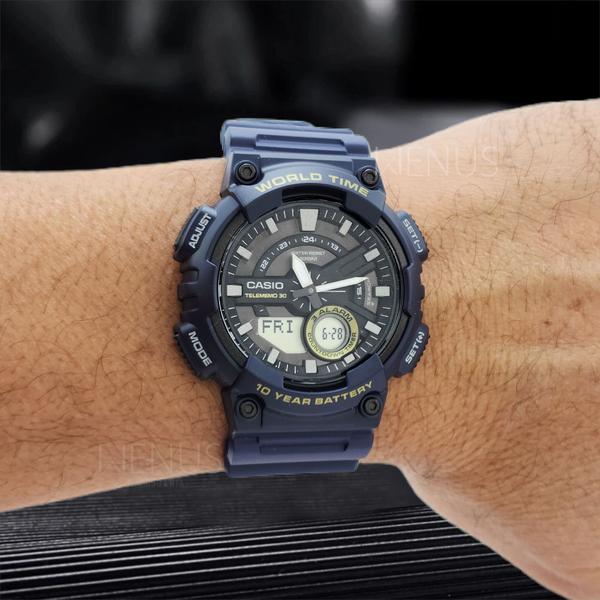 Imagem de Relógio De Pulso Masculino Anadigi Esportivo Casio Original