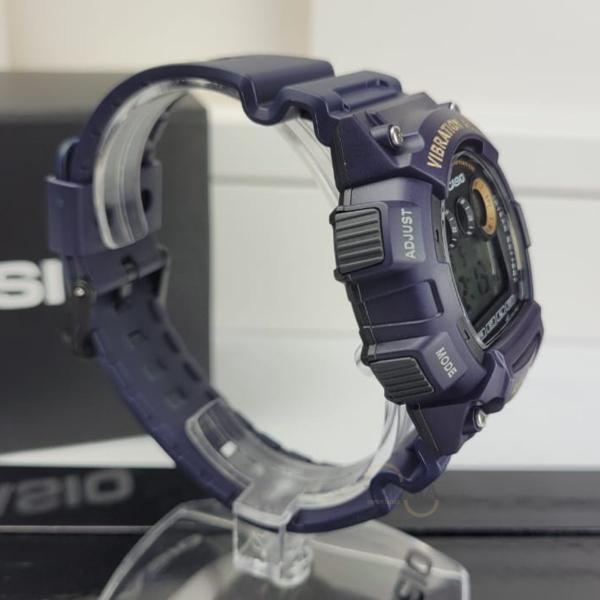 Imagem de Relógio de Pulso Masculino Casio Digital Alarme Vibratório 10 Anos de Bateria Prova Dágua W-735