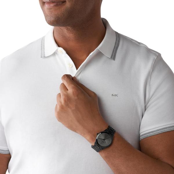 Imagem de Relógio de Pulso Michael Kors Masculino Slim MK8507 Preto